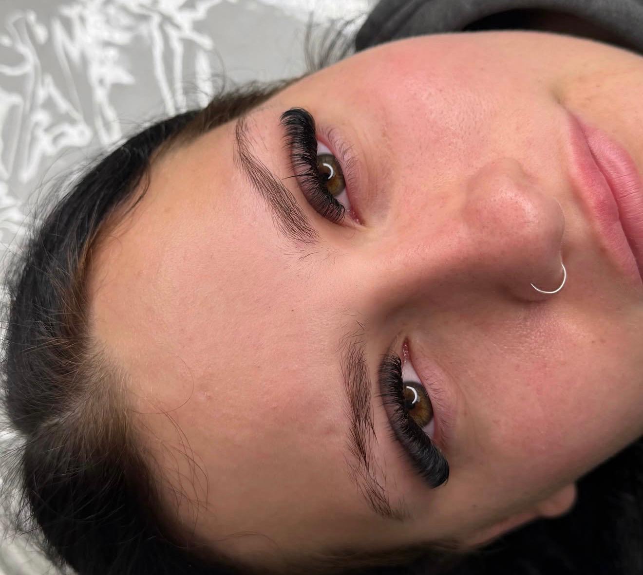 Lash extensions at Layerd Studios